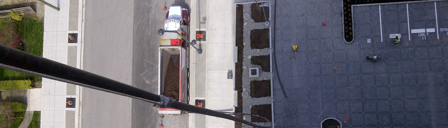 Rooftop soil installation