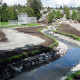 Terraseed a streambed for protection of soil erosion