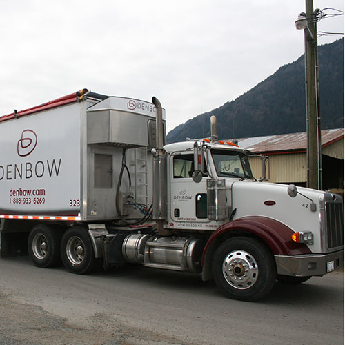 bulk transportation services by Denbow