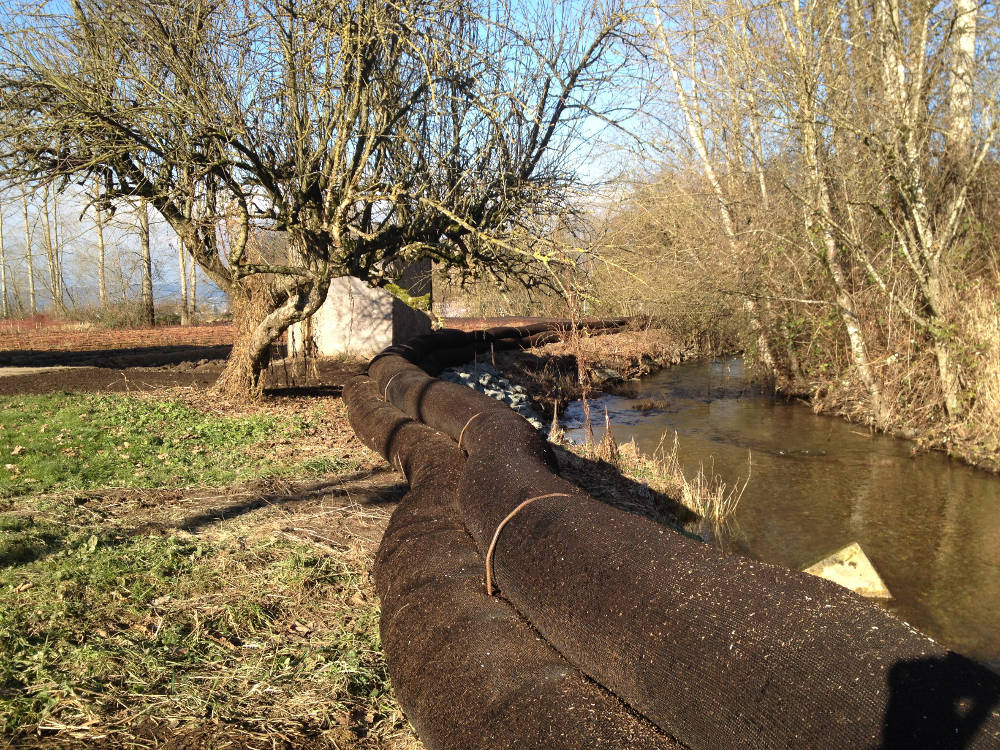 Enviro Dyke water retention project Abbotsford