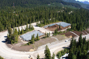 Whistler onsite composting by Denbow - 2010 Olympics