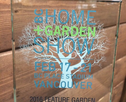 BC Home and Garden Show Award