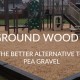 playground wood chips are the safe alternative to pea gravel