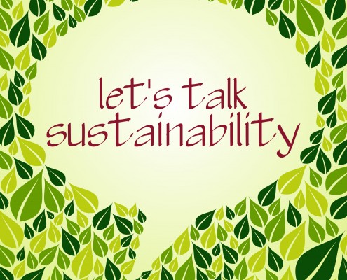 lets talk sustainability