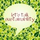 lets talk sustainability