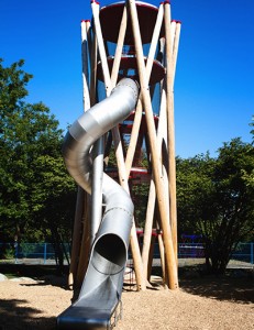 Terra Nova Playground with Wood Chips