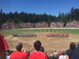 team canada womens softball team in softball city surrey