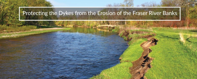 the full history of the dyke erosion safety project in abbotsford bc