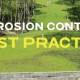 EROSION CONTROL BEST PRACTICES