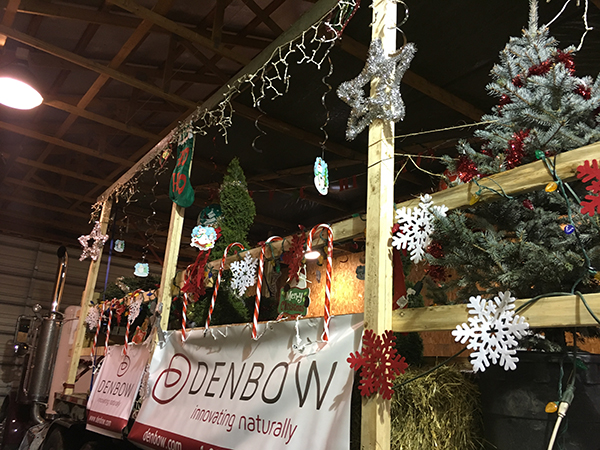 rotary christmas parade denbow float photo