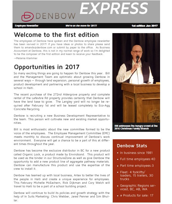 employee newletter