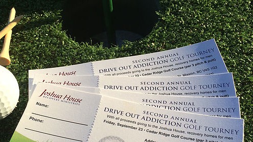 drive out addiction golf tournament