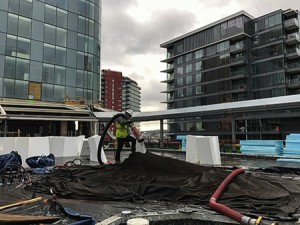 rooftop installation